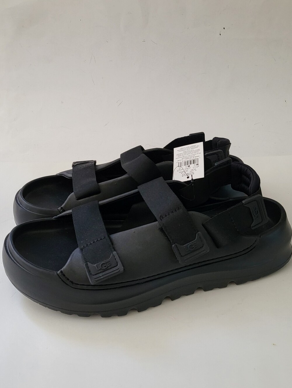 UGG Stratus sport sandals Mens size 12 Black